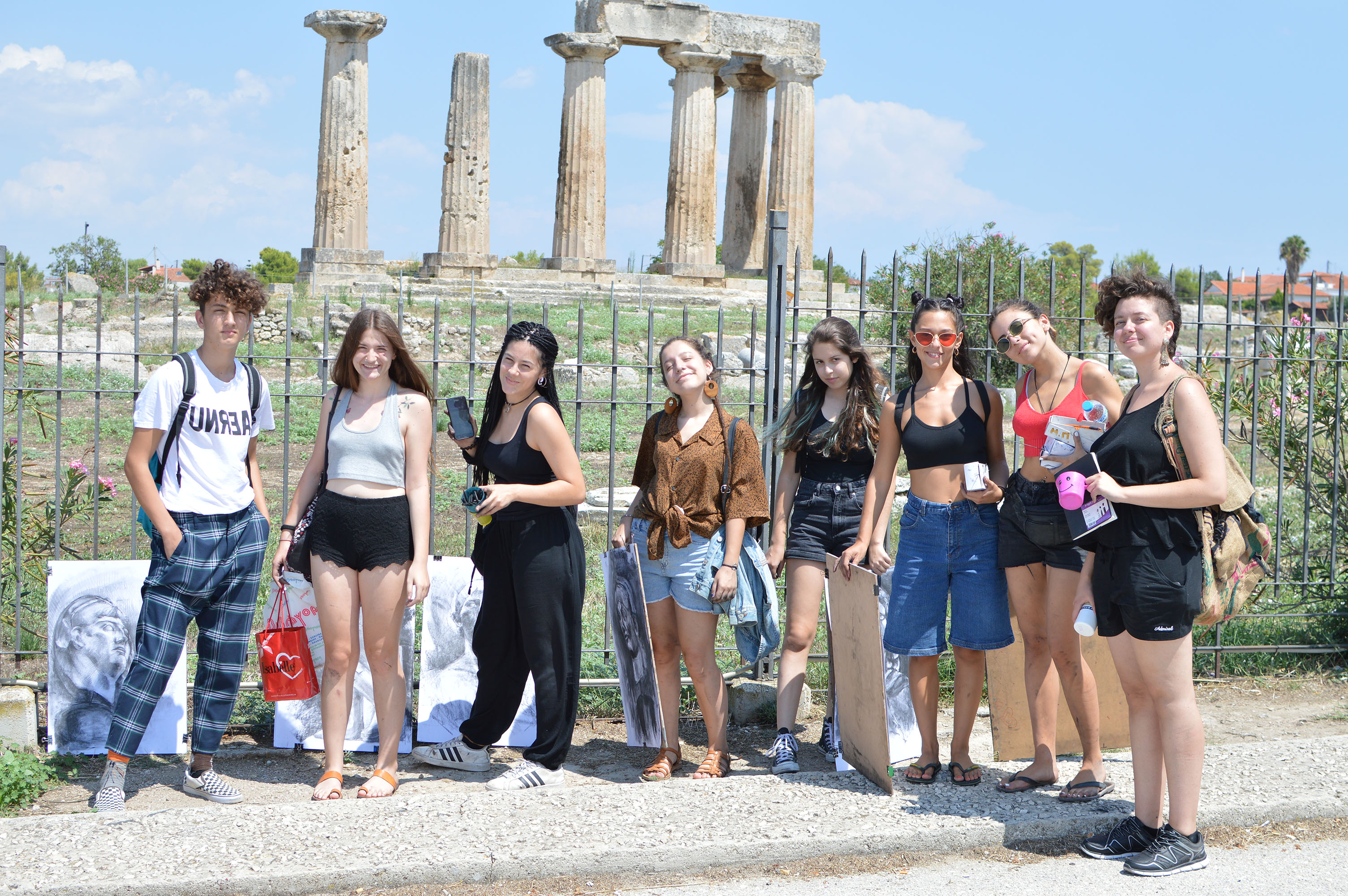 Προετοιμασία για τη σχολή Καλών Τεχνών